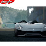 Teemantv&auml;rvimiskomplekti vaas 5D DIY Tikandid Ristpistes Kit Lilled Pojeng Ristpistes Rhinestone 20X30CM