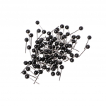 100 tk klaassilmad, 4 kuni 14 mm n&otilde;elviltimise komplekt, mustad oad, nuku-nuku k&auml;sit&ouml;&ouml; 4MM