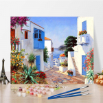 Kunst DIY Maalimine numbrite j&auml;rgi Digitaalne &otilde;limaal Hobid Kodu dekoratsioon &Otilde;limaal Teemantmaal Numbritega maalimine 40x50cm no frame