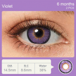 Magisteri v&auml;rvilised l&auml;&auml;tsed Suured silmad V&auml;rvilised kontaktl&auml;&auml;tsed Kosmeetilised kontaktl&auml;&auml;tsed 6 kuud Beauty Pupillid V&auml;rvilised l&auml;&auml;tsed 1 paar kontaktl&auml;&auml;tsi 14.5mm