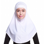 Naiste 2-osaline &uuml;hev&auml;rviline Amira Jersey moslemi hijabist pehme puuvillane veniv peasall toru sisemise alusr&auml;tikuga Kapuuts 6