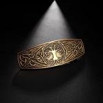Viking Barrette naistele Elupuu juuksen&otilde;elad Celtics Knot Juukseklambrid Vintage Juukser&otilde;ivaste Aksessuaarid