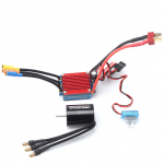 2430 7200KV 4P andurita harjadeta mootor koos 25A harjadeta ESC-ga (elektriline kiiruse regulaator) 1/16 jaoks