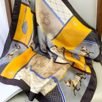 Prindi Ruut siidsall Naiste mood Satiin Bandana Daami Sall ja Peapael Kott Sallid Juuksepael Kaelar&auml;t Naiste Hijab