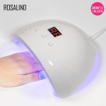 ROSALIND eemaldatav manik&uuml;&uuml;rimasin 96 W UV-LED-lamp k&uuml;&uuml;nekuivati ​​geel-k&uuml;&uuml;nelakkide taimeri automaatne andur k&uuml;&uuml;nekunsti varustus