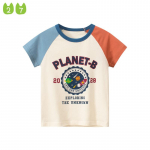 2022 poiste T-s&auml;rk Shark Clothes Poiste l&uuml;hikeste varrukatega kvaliteetsed riided 90cm must