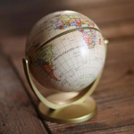 Uus ingliskeelne versioon Retro Earth Instrument Orientation Universal Globe Book Decoration Kaunid kontoritarbed