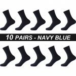 Kvaliteetsed 10 paari meeste bambusest kiust sokid hingavad pikad kompressioonisokid &auml;ri vabaaja meestele, suur suurus 38-45 EUR44-48