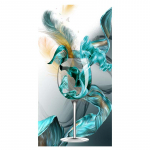 Moodne minimalistlik veiniklaasi l&otilde;uendi maalimine restorani baari kaunistus maalimine s&ouml;&ouml;gituba veinikapp seinakunsti plakat 50x100cm