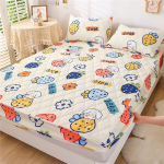 Tepitud veekindel voodilina elastse voodipesu kaitselinadega Madratsi kate &uuml;hev&auml;rviline voodilina (Padjap&uuml;&uuml;r puudub) 90x200cm Only A Sheet