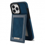 Rahakoti pealt ja alt avatud k&uuml;ljega nahk&uuml;mbris iPhone 14 Pro Max 13 Pro Max 12 Pro Max 11 Pro Max Se 2022 Xs Max 8 7 6 6s Plus jaoks iPhone 12 Mini sinine