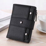 Naiste Retroneedid L&uuml;hike rahakott M&uuml;ntide rahakott kaardihoidjatega k&auml;ekott must