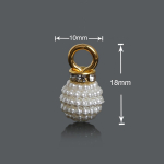 10 tk mitmes suuruses ABS-i imitatsioonist p&auml;rlitest v&otilde;luhelmed k&auml;ev&otilde;ru kaelakee jaoks, peaehe, ehete valmistamine k&otilde;rvar&otilde;ngaste leiud. 10x18mm