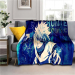 Anime HUNTER Figuuritekk 3D Prinditud Flanell Heittekid Kodu Diivan Prinditud Pehme Soe Vooditekk Piknikutekk 75x90cm
