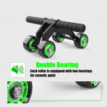 Multifunktsionaalne salenemisvarustus 880 naela k&otilde;hulihaste ratas 4 rullikuga AB treeneri ratta treeningvarustus Top match must