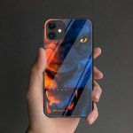 Lion Cartoon karastatud klaasist telefoni&uuml;mbris iPhone'ile Samsung Galaxy OnePlus Oppo Xiaomi Redmi Note SA 7 8 9 10 11 12 13 14 20 21 22 53 Pro Max Ultra iPhone 6 or 6S