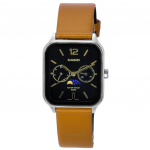 Casio standardne analoog kuufaasi nahast rihm, must numbrilauaga kvarts MTP-M305L-1A meeste k&auml;ekell