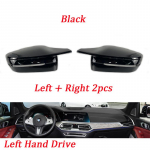 G30 G38 Bright Black Side Wing Rearview Mirror cover caps For BMW 3 4 5 7 Series G20 G21 G28 G22 G11 G12 M4 style LHD left hand drive