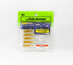 Fish Arrow Soft Lure Flasher Worm 1 tolli 6 t&uuml;kki pakendis #07 (0431)