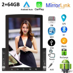 2 Din 10,1-tolline Carplay Androidi autoraadio video peegellink Mitmekeelne Bluetooth FM 3USB D110 WiFi GPS 1+16GB,No carplay must