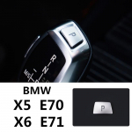 Autostiili keskjuhtkliima nupp CD nupp dekoratiivkleebised BMW X5 E70 X6 E71 salongile C