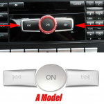 2 mudelit Auto edasises helitugevuse sissel&uuml;litamise nupu kaitsekatte trimm Mercedes Benz W176 W246 C117 X156 AB CLA GLA klassi auto jaoks A model