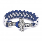 Meeste Paracord k&auml;ev&otilde;ru Viking roostevabast terasest Thor 'S Haamri k&auml;ev&otilde;ru kootud k&auml;ev&otilde;ru v&auml;litingimustes elluj&auml;&auml;mise k&auml;ev&otilde;ru 23CM