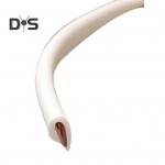 300/500CM U-kujuline autoukse vormimine kummist kriimustuskaitse riba servakaitse trimmi tihend Kokkup&otilde;rkevastane ukse servakaitse sedaanidele veoautode maastur ATV 3M valge