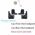 Poriklapid autole Volkswagen VW Tiguan MK1 AD1 5N 2007 ~ 2015 Porilauad Porilaud Porikaitse Pritsmeporikaitse Auto Styline Ees 4 pcs - Mudguards