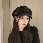 Maalikunstnik M&uuml;ts Kevad s&uuml;gis Vaba aeg Ajaleht M&uuml;tsid Naiste Mood Barett M&uuml;ts Vintage Solid Cap One Size must