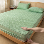 Super veekindel tepitud madratsi kattekaitse &uuml;hele kahele suurele kaheinimesevoodile, puuvillane voodilina Antibakteriaalne padi 90X200cm Only a sheet