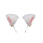 T&uuml;drukute peapael, kontrastses v&auml;rvitoonis loksutamine hubane kassi k&otilde;rva kuju, vibu-s&otilde;lme kaunistus juuksepael j&otilde;uludeks kaelarihm B