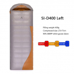 Liimitud &uuml;mbrik suur matkamine matkamagamiskott hanesulgedega 800FP &uuml;likerge seljakoti magamiskott t&auml;iskasvanute turism