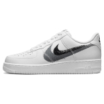 Nike Air Force 1 07 Spray Paint Swoosh Unisex tossud Valge jahedashall must FD0660-100 38.5 white