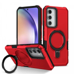 KEYSION p&otilde;rutuskindel &uuml;mbris Samsung A54 5G A34 A24 A15 A14 LTE A13 silikoon+arvutir&otilde;nga alus telefoni tagakaas Galaxy A05S A04S jaoks for Samsung A54 5G punane