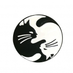 Armas kassi emailiga &uuml;mmargune pross, m&auml;rk Riided m&uuml;ts seljakott Dekoor Unisex ehted