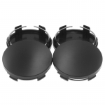 4 tk/komplekt T&uuml;hjad 60 mm rattakorgi rummukatted Rehvivelgede rummukaaned Universalile Modifitseeritud rattarummu kate Velgede keskkorkide kaane katte paigaldamine must