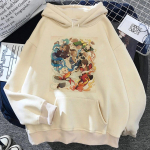 Avatar the Last Airbender hoodies naiste vintage jaapani t&auml;navar&otilde;ivad higi y2k kapuutsiga s&auml;rk naiste graafiline kampsun Unisex kapuuts L