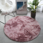 Rainbow Plush &uuml;mmargune vaip magamistoale Shaggy Circle vaip elutoa diivanilaua vaip kohev kodukaunistus t&uuml;drukule Diameter 140cm