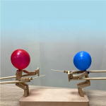 2 m&auml;ngijaga &otilde;hupalliga bambusest mehelahing, k&auml;sitsi valmistatud puidust aiandusnukud, lauam&auml;ngud lastele ja t&auml;iskasvanutele, 60 &otilde;hupalliga 3mm