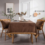 Tavalised tutid Hollandi sametlaudlina Roheline s&ouml;&ouml;gilaua kate Luksuslik pulmapidu Ristk&uuml;likukujuline ruudukujuline &uuml;mmargune kangas pehme 30x200cm-Table runne kohv