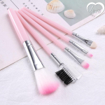 Kaasaskantav Soft Hair 5 meigipintslikomplekt P&otilde;sepunapintsel Lauv&auml;rvipintsel jumestushari huulepintsel Student Novice Beauty Tool meigipintsli reisikomplekt Five makeup brushes