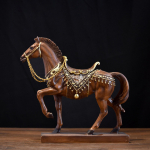 Figuurikunst Dekoratiiv, Hobusekuju kunstiteos, Kodukaunistuse skulptuur Magamistoam&ouml;&ouml;bel Style B
