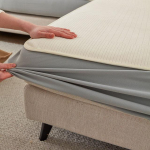 Elastne paks &scaron;enillist diivani istmekate &uuml;hev&auml;rvilised libisemiskindlad diivanipadjad padjad diivanikate t&auml;ielik katvus lemmikloomad Seat cover-60x80cm beež
