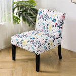 Accent k&auml;eta tooli kate Taimed Lehed &Uuml;he diivani v&auml;ljaheide Slipcover Nordic Stretch Tooli katted Elastne diivanikaitse kate