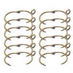 12 tk metallist du&scaron;ikardina r&otilde;ngad vannitoa eesriie avatud konksuga riidepuu liugusaas