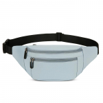 Unisex v&ouml;&ouml;kott Rinnakott Crossbody kott Hip Waist Pack V&ouml;&ouml; rahakott Canvas heleroheline v&auml;rv