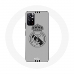 Coque pour Xiaomi Redmi Note 11s 5G Real Madrid Club de F&uacute;tbol Fond Gris