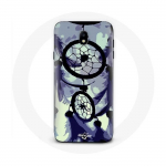 &Uuml;mbris Samsung Galaxy S4 Dream Catcherile lilla hall ja must