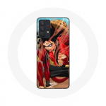 Coque pour Samsung Galaxy A13 4G / A13 4G Lite Luffy Gear 5 One Piece Manga Anime